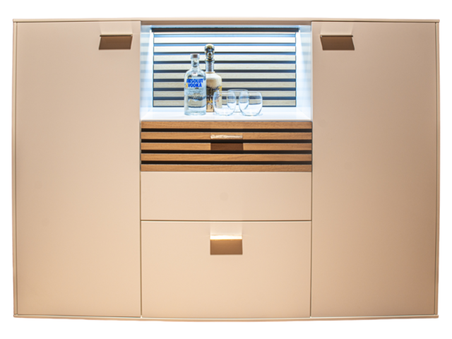 Interliving Highboard IL 2109 polarweiß 67750 1 Interliving Highboard IL 2109 polarweiß 67750 1