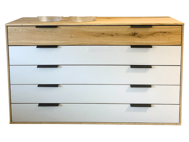 Interliving Kommode IL1027 Eiche bianco 69259 Interliving Kommode IL1027 Eiche bianco 69259