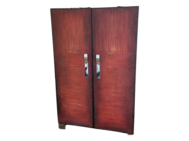 Sprenger Schrank Nobile schwarz-rot 13570 1