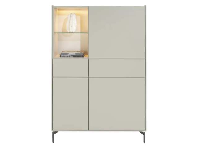Xooon Highboard NOON grau 71791 Xooon Highboard NOON grau 71791