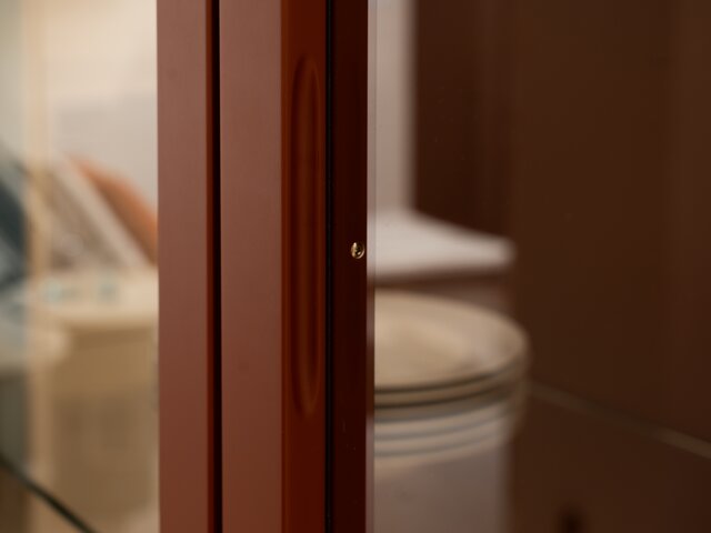 Forcher Vitrine NUOVO rotbraun 73315 5