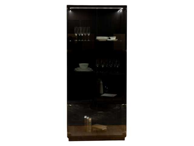 Forcher Vitrine LENA esche / athrazit 73321