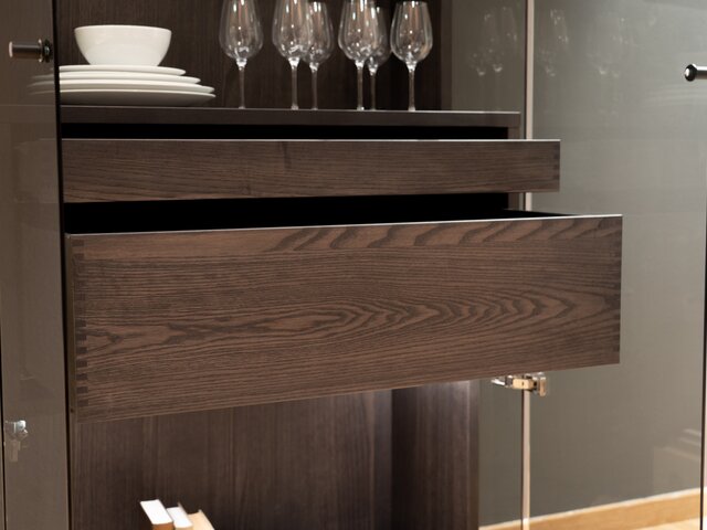 Forcher Vitrine LENA esche / athrazit 73321 3