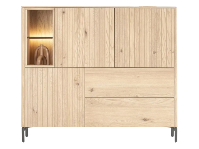 Xooon Highboard TRENTON Eiche clay 74546 1