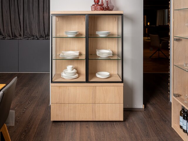 Team 7 Vitrine CUBUS Eiche 67467 2