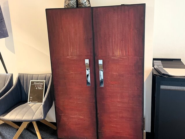 Sprenger Schrank Nobile schwarz-rot 13570