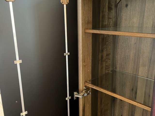 Sprenger Schrank Nobile schwarz-rot 13570 3