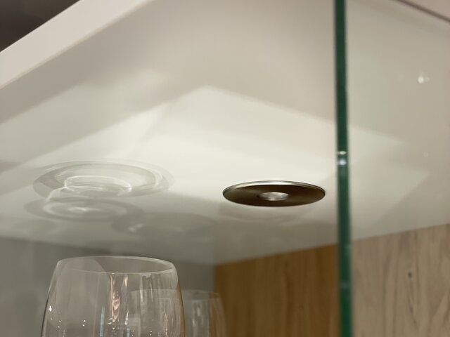 WK-Wohnen Vitrine WK 420 Viva steingrau links 70409 3