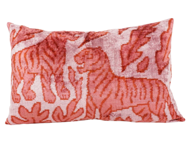Thanks a lot Kissenhülle SILK VELVET RED-TIGER rot 96097 1