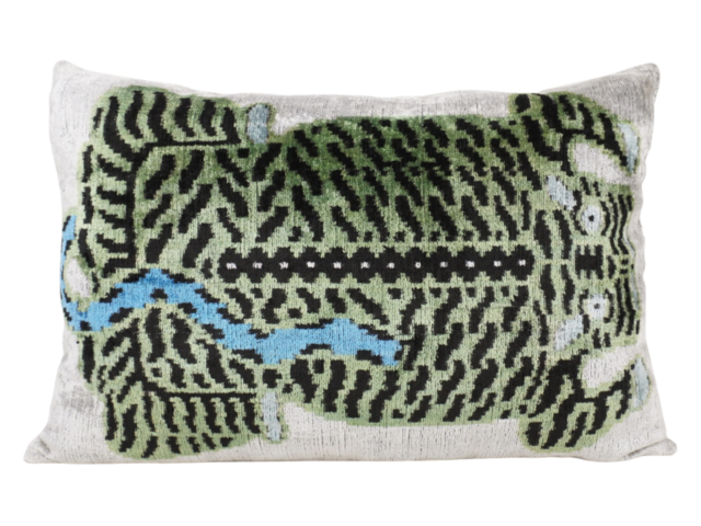Thanks a lot Kissenhülle SILK VELVET 20479 green Tiger 99525 1