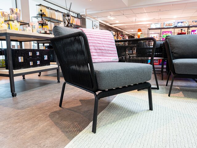 outdoor collection Loungesessel Lion dunkelgrau 75994 outdoor collection Loungesessel Lion dunkelgrau 75994