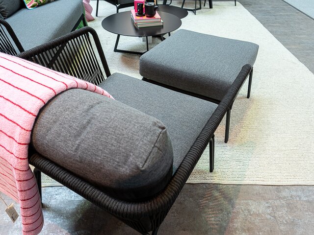 outdoor collection Loungesessel Lion dunkelgrau 75994 4