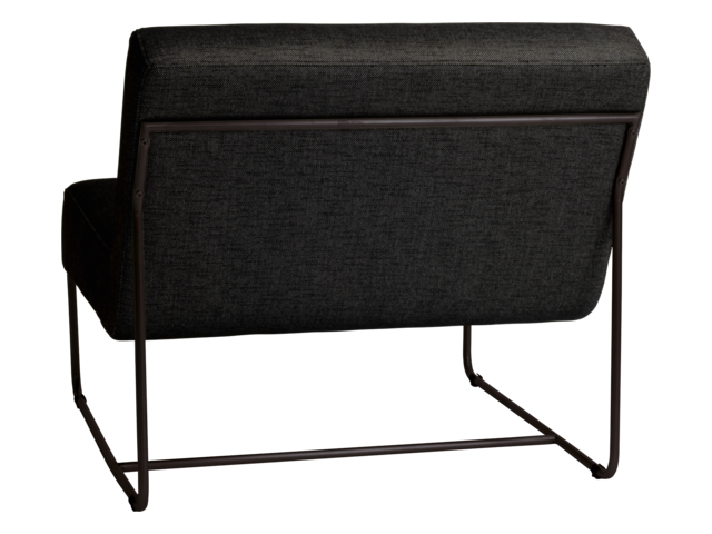 Stern Loungesessel Mia schwarz matt/seidenschwarz 62553 5