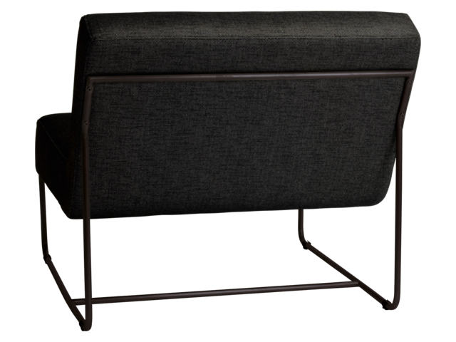 Stern Loungesessel Mia schwarz matt/seidenschwarz 62553 5