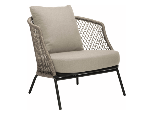 Stern Loungesessel Odea schwarz matt/salt 62548 1 Stern Loungesessel Odea schwarz matt/salt 62548 1