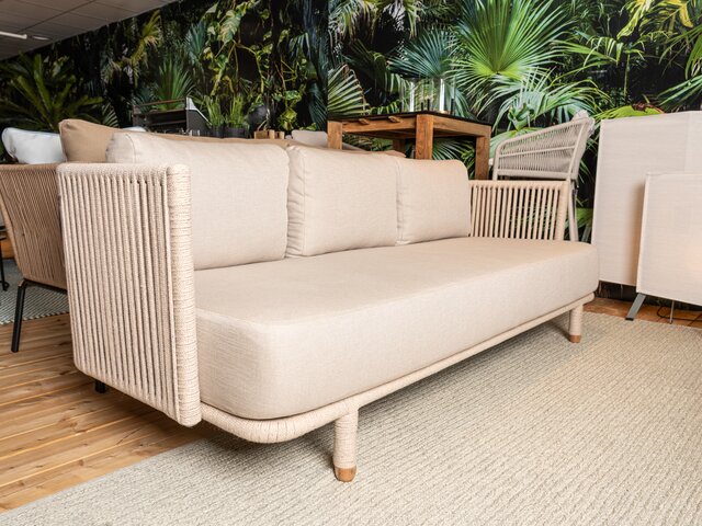 Cane-line 3-Sitzer Moments sand 70046 6