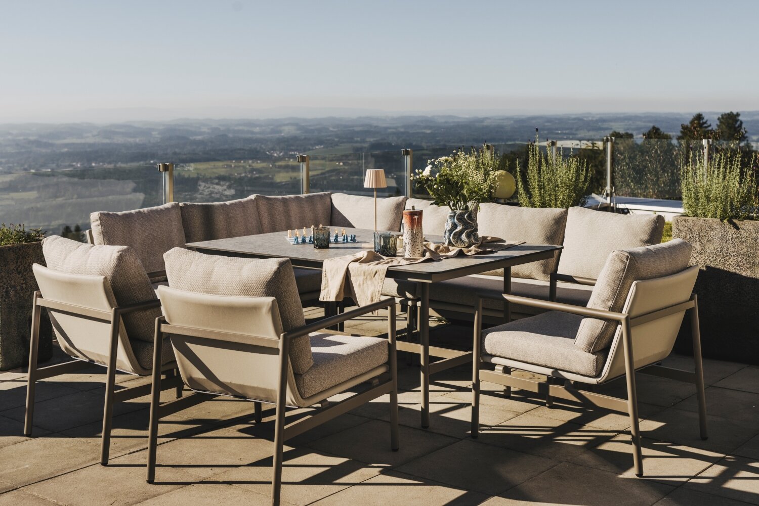 Dining-Gruppe GOOD TIME sandbeige