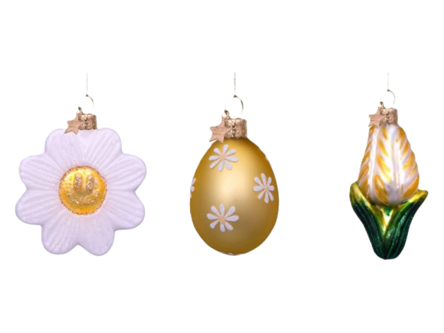 Vondels Osterhänge-Set DAISY, EGG, TULIP 72463 1