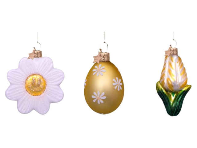 Vondels Osterhänge-Set DAISY, EGG, TULIP 72463