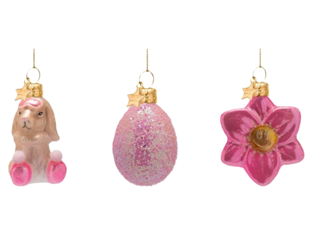 Vondels Osterhänge-Set BUNNY, EGG, FLOWER 72469 1