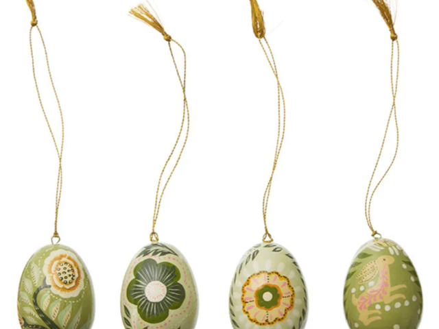 Bungalow Pappmaché Osterei anila ivy 72500 1