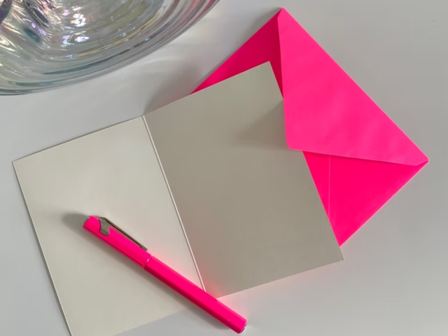 Pinkstories Grußkarte FROHE OSTERN pink 66360 2