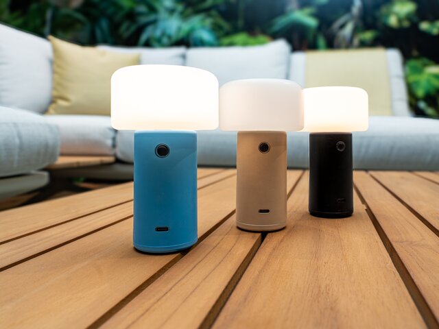 HELL Akku-Tischleuchte TINY 50447 sand 97333 2