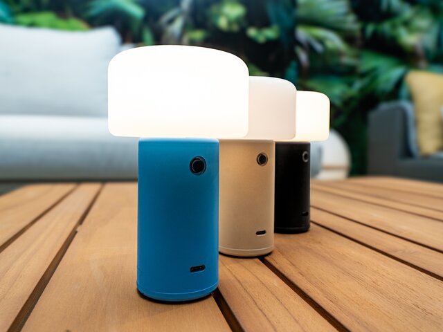 HELL Akku-Tischleuchte TINY 50447 pastellblau 97335 2