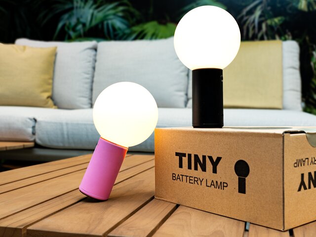 HELL Akku-Tischleuchte TINY 50460 schwarz 97337 2