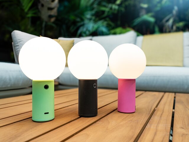 HELL Akku-Tischleuchte TINY 50460 schwarz 97337 4