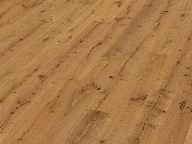 Landhausdiele/ Eiche / rustikal / gebürstet /natur geölt 76653 2