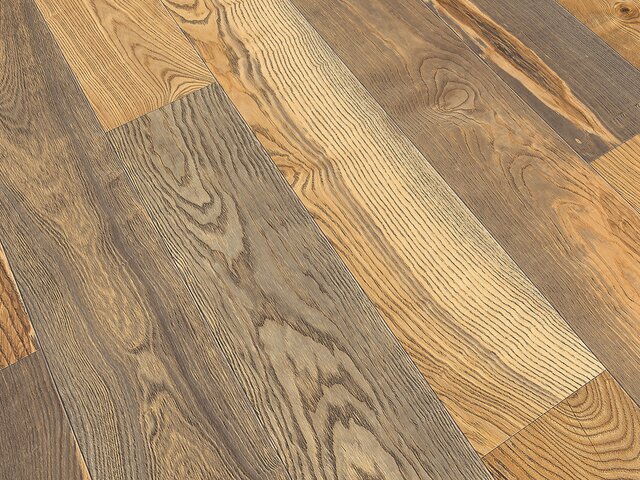 Landhausdiele Esche / Rustik / antik geölt / gebürstet 75530 2 Landhausdiele Esche / Rustik / antik geölt / gebürstet 75530 2