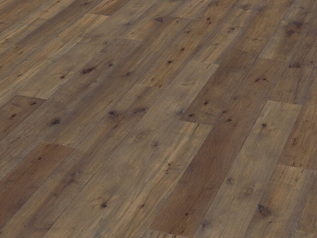 Landhausdiele / Eiche / Rustikal / antik geprägt & mechanisch gealtert & gebürstet / grau braun ge 76298 2