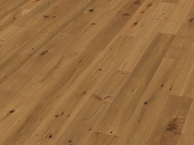 Landhausdiele / Eiche / Astig / gebürstet & natur geölt 76307 2