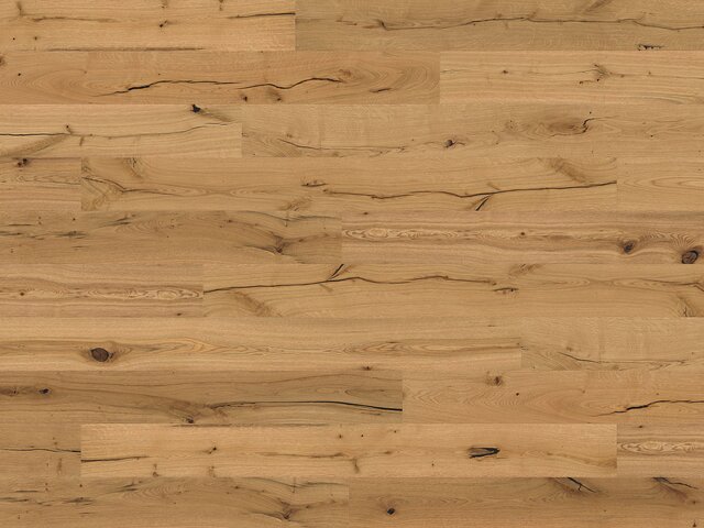 Landhausdiele / Eiche / Rustikal / tiefgebürstet & natur geölt 76309 1