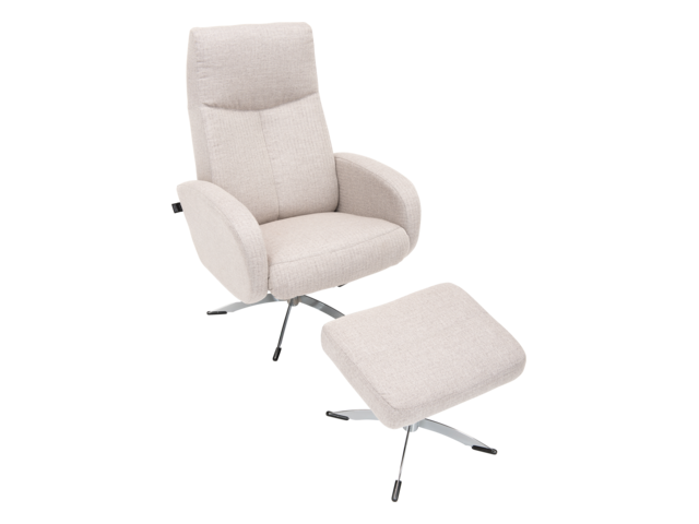 Knudsen Fernsehsessel Harlem hellgrau 41589 1