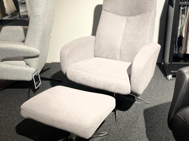 Knudsen Fernsehsessel Harlem hellgrau 41589 3