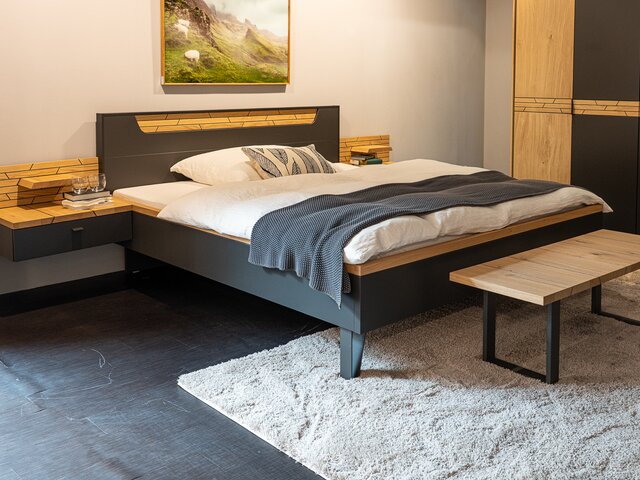 Interliving Schlafzimmer-Set IL 1030  Wildeiche schiefer 73805 3