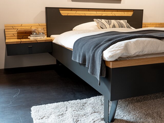 Interliving Schlafzimmer-Set IL 1030  Wildeiche schiefer 73805 4