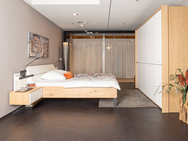 Disselkamp Schlafzimmer CORDOBA balkeneiche / weiß 69224