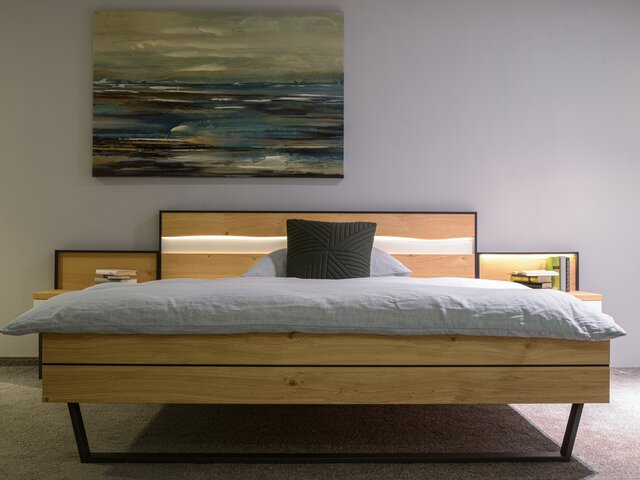 Interliving Schlafzimmer IL 1031 polarweiß / Wildeiche 71275 2