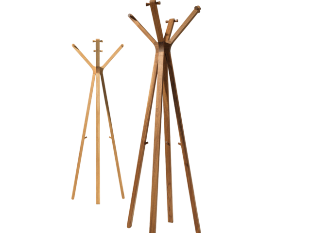 Team7 Kleiderständer HOOD nuss 31607 2