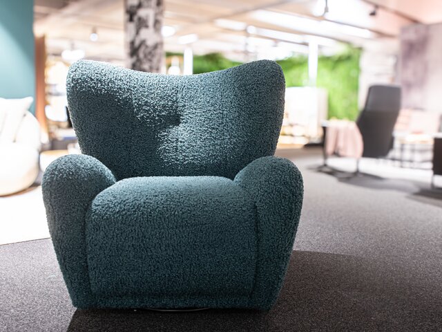 Gutmann Drehsessel Rocho blau 69871 2