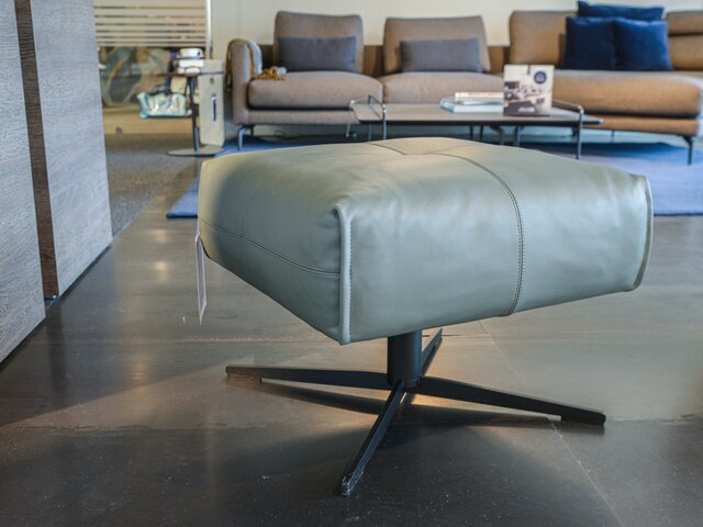 Rolf Benz Loungehocker 50 grüngrau 72331 3 Rolf Benz Loungehocker 50 grüngrau 72331 3