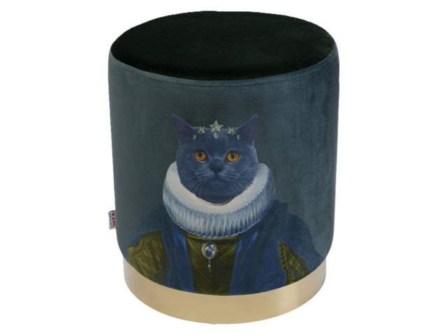 Kare Hocker Cherry 86353 Mr. Cat Brass 64363 1