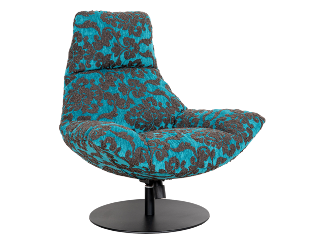 Tommy M Sessel FRANKY blau/braun 95706 1