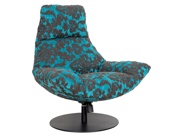 Tommy M Sessel FRANKY blau/braun 95706