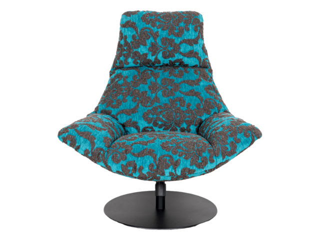 Tommy M Sessel FRANKY blau/braun 95706 2