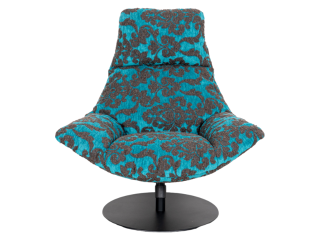 Tommy M Sessel FRANKY blau/braun 95706 2