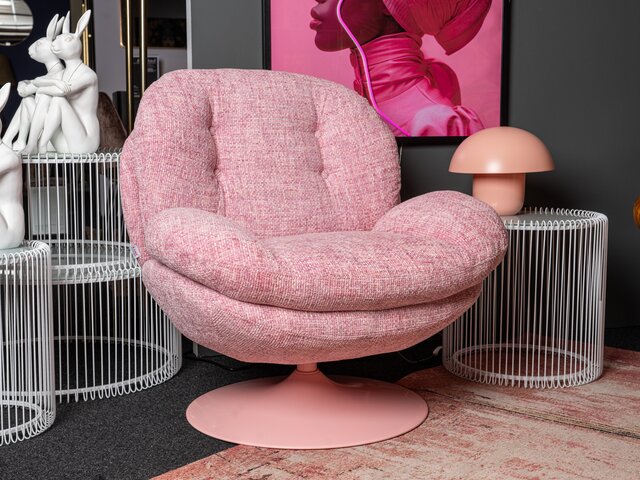 Kare Drehsessel COSY pink 94781 2